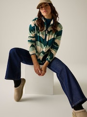 Regatta Green Frankie Half Zip Fleece - Image 7 of 11