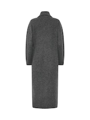 Long Tall Sally Grey Button Knitted Cardigan - Image 6 of 6
