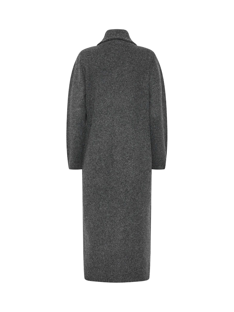 Long Tall Sally Grey Button Knitted Cardigan - Image 6 of 6 Long Tall Sally Grey Button Knitted Cardigan - Image 6 of 6