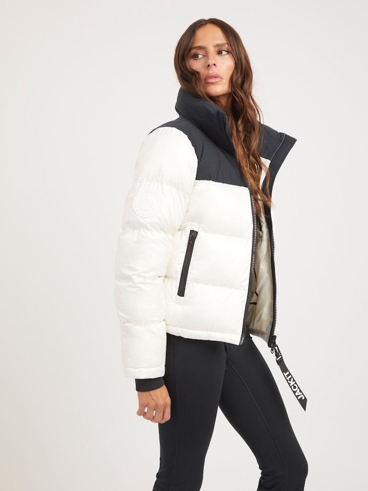 JACK1T White Diamond Funnel Jacket - Image 2 of 7