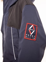 Perry Ellis America Navy Blue Woven Parka - Image 3 of 3