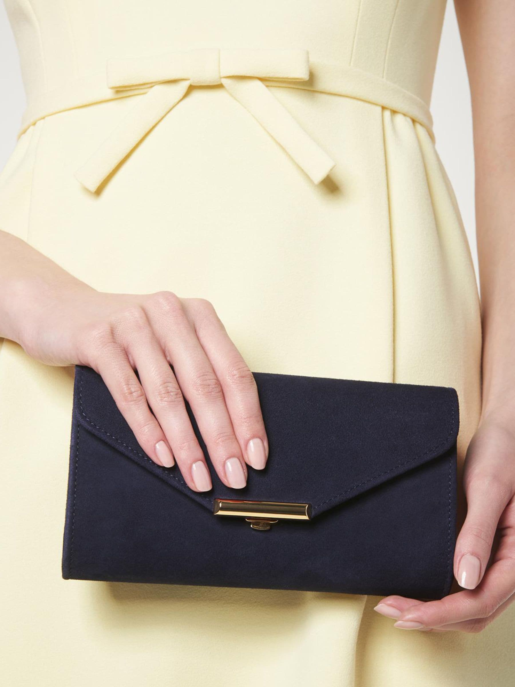 Womens navy clutch bag outlet