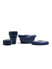 Stojo Denim Pocket Cup And Lunch Bowl - Image 3 of 4