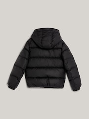 Tommy Hilfiger Black Boys Essential Down Puffer Jacket - Image 6 of 8