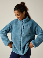 Regatta Blue Roswind Water Repellent Fleece - Image 3 of 10