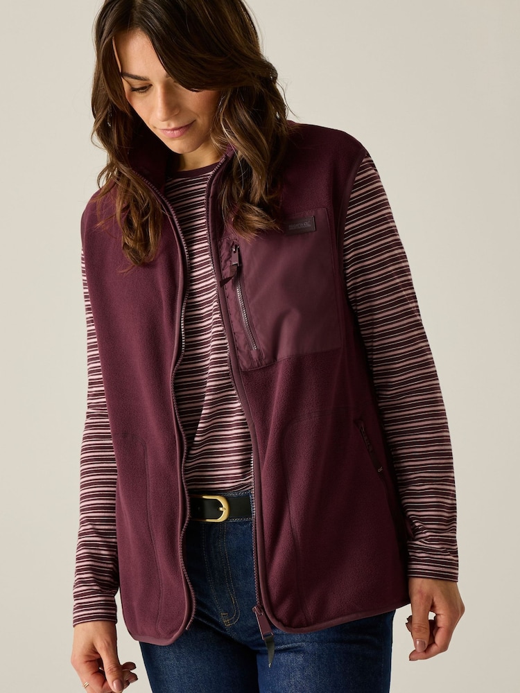 Regatta Purple Frankie Body Warmer Gilet - Image 1 of 8 Regatta Purple Frankie Body Warmer Gilet - Image 1 of 8
