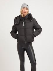 JACK1T Black EZ Racer Hood Matt Jacket - Image 1 of 7