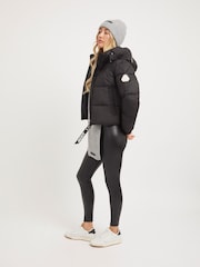 JACK1T Black EZ Racer Hood Matt Jacket - Image 4 of 7