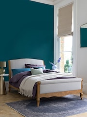 Contemporary Blend Light Natural With Footend Josie Bed Frame - Image 2 of 8