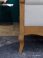 Contemporary Blend Light Natural With Footend Josie Bed Frame - Image 6 of 8