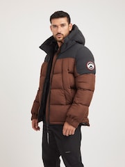 JACK1T Brown Luna Puffer Jacket - Image 2 of 7
