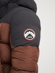 JACK1T Brown Luna Puffer Jacket - Image 5 of 7