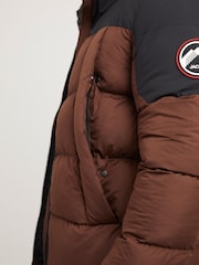 JACK1T Brown Luna Puffer Jacket - Image 6 of 7