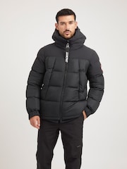 JACK1T Black Luna Puffer Jacket - Image 1 of 7