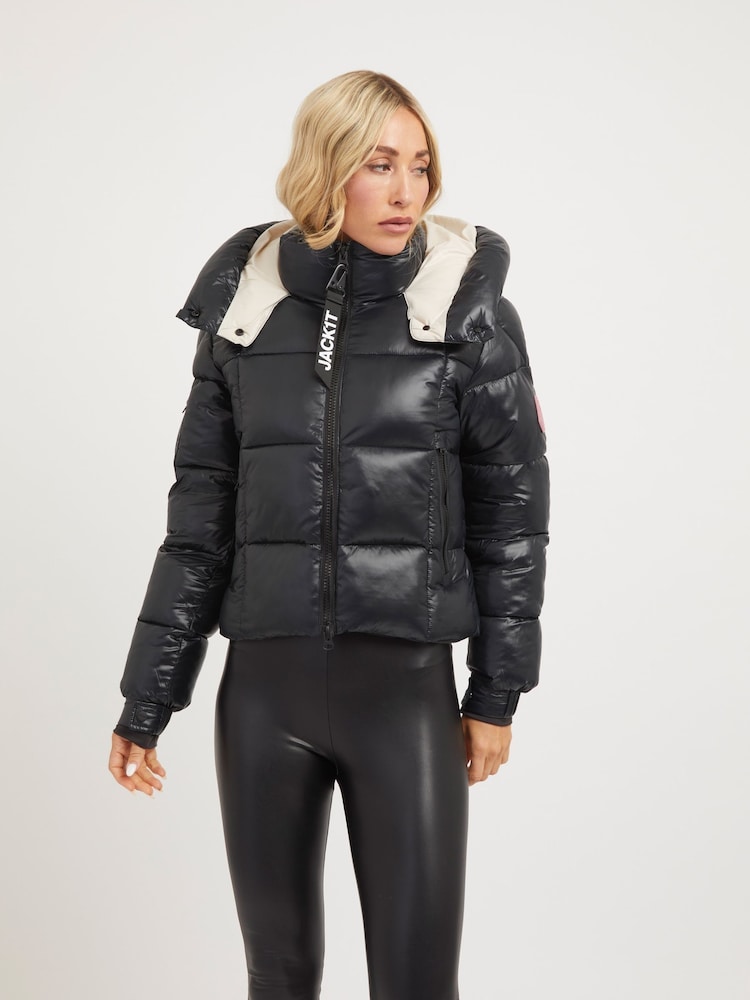 JACK1T Black Ez Box Crop Jacket - Image 1 of 7 JACK1T Black Ez Box Crop Jacket - Image 1 of 7