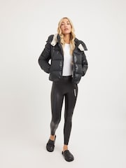 JACK1T Black Ez Box Crop Jacket - Image 4 of 7