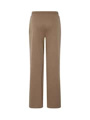 Long Tall Sally Brown Embroidered Wide Leg Joggers - Image 6 of 6