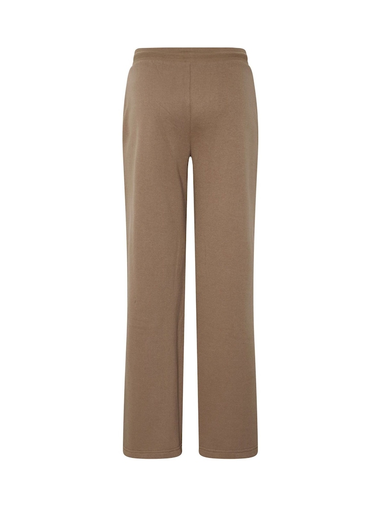 Long Tall Sally Brown Embroidered Wide Leg Joggers - Image 6 of 6 Long Tall Sally Brown Embroidered Wide Leg Joggers - Image 6 of 6