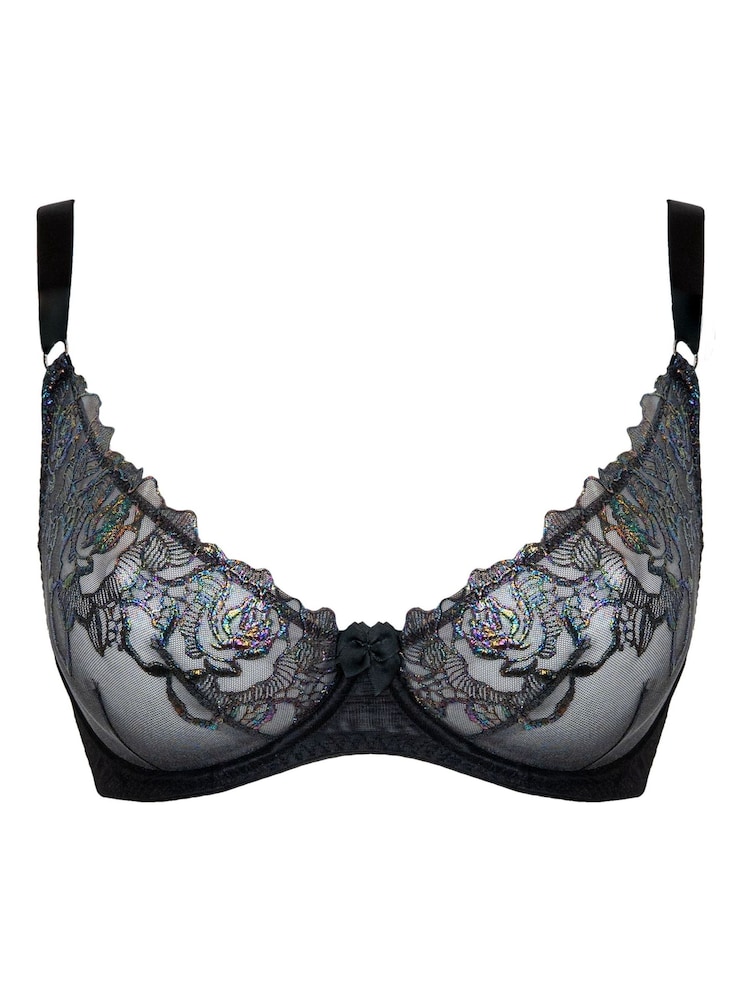 Curvy Kate Stand Out Scooped Plunge Black Bra - Image 3 of 3