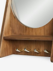 Brown Wood Juno Mirror Shelf - Image 3 of 6