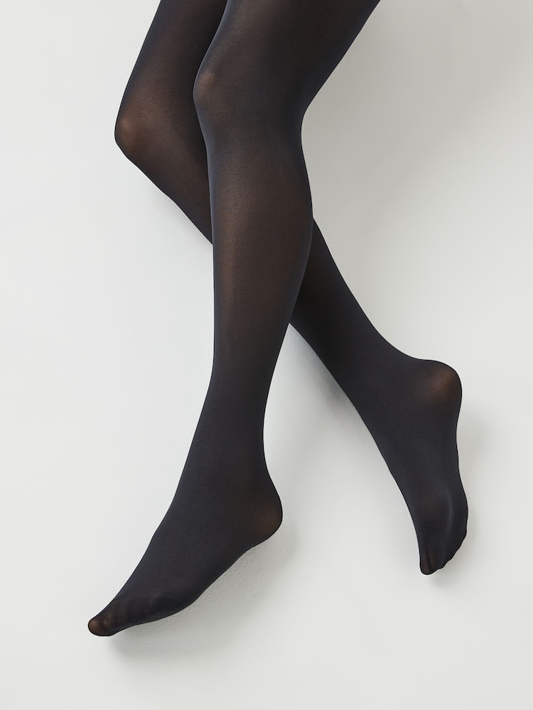 Noir - 80 collants Opaque Denier - Image 5 of 7