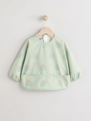 Apple Baby Weaning And Feeding Sleeved Bib - Image 1 of 6