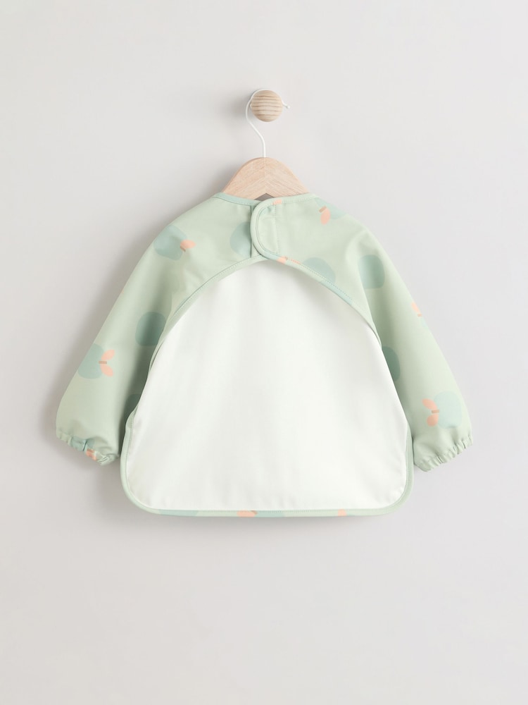 Apple Baby Weaning And Feeding Sleeved Bib - Image 2 of 6