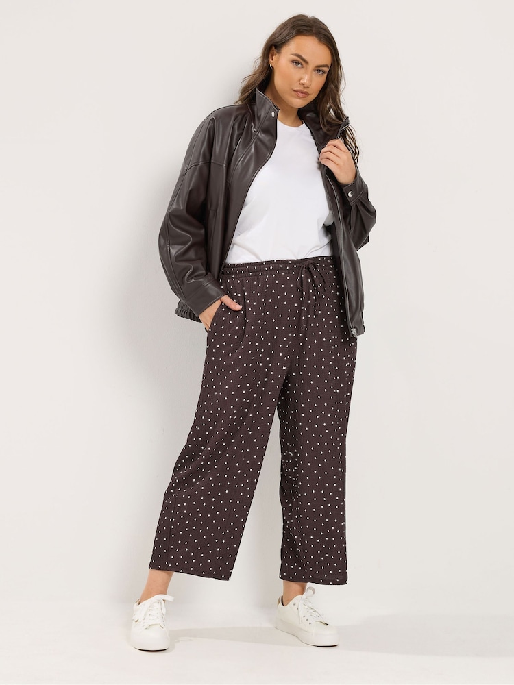 Yours Curve Crinkle Barrel Trousers - Bild 2 von 6