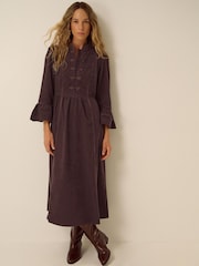 Vestido midi de pana Valerie de Monsoon - Imagen 1 de 5