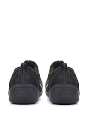 Pavers Black Womens Casual Leather Shoes - Image 2 of 4