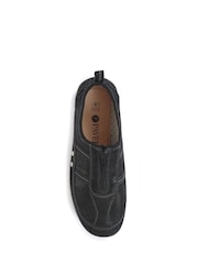 Pavers Black Womens Casual Leather Shoes - Image 3 of 4