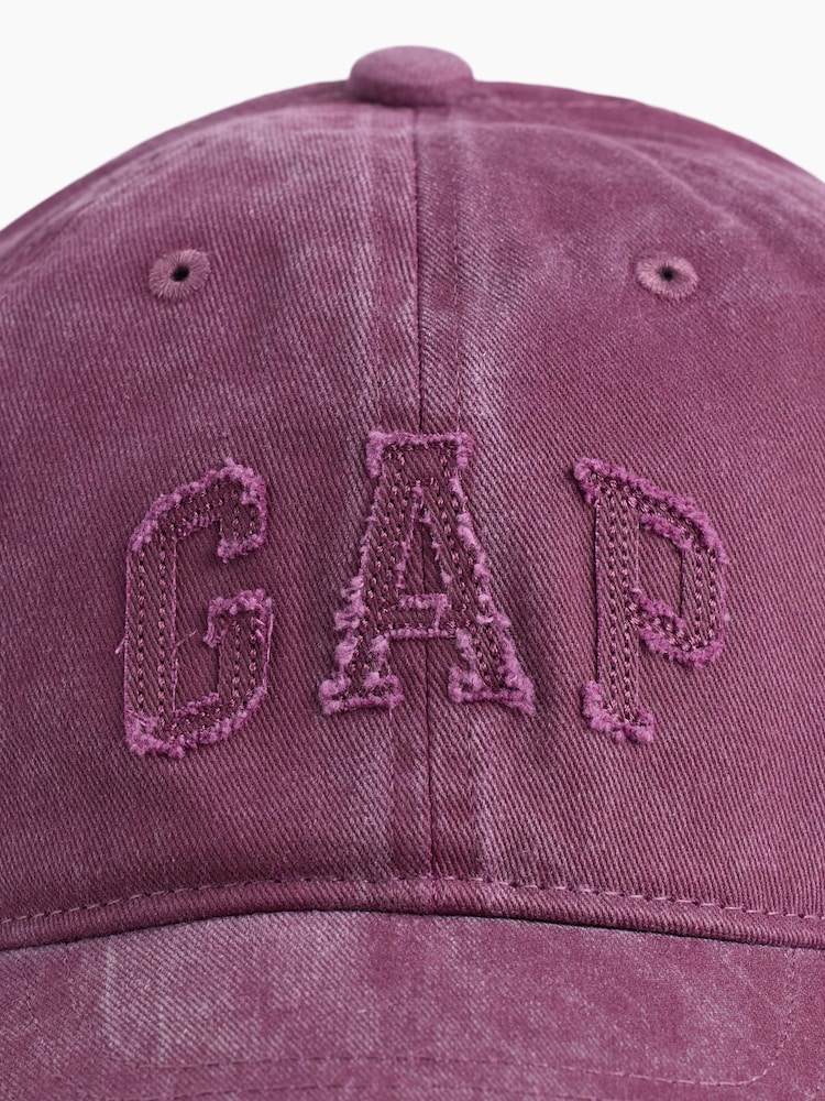Gap Purple Overdye Logo Baseball Cap - Image 2 of 2