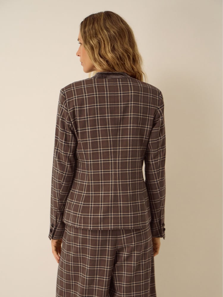 Monsoon Gracie Check Print Jacket - Kuva 2 / 8