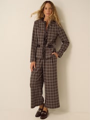 Monsoon Gracie Check Print Jacket - Kuva 3 / 8
