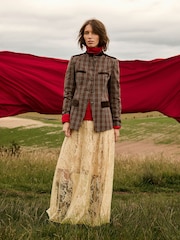 Monsoon Gracie Check Print Jacket - Kuva 6 / 8