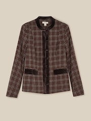 Monsoon Gracie Check Print Jacket - Kuva 8 / 8