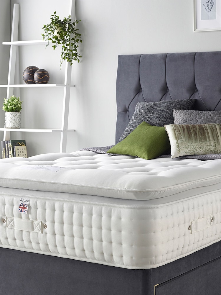 Aspire Furniture Silk 3000 Pocket Pillowtop Mattress - Image 1 of 6