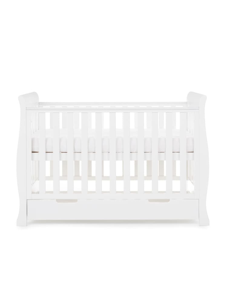 Obaby White Stamford Classic Small Cot Bed - Image 2 of 6