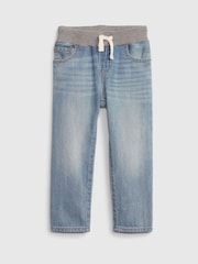 Gap Light Wash Blue Pull On Slim Jeans (6mths-5yrs) - Image 1 of 4