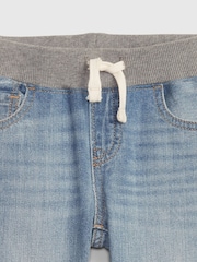 Gap Light Wash Blue Pull On Slim Jeans (6mths-5yrs) - Image 3 of 4