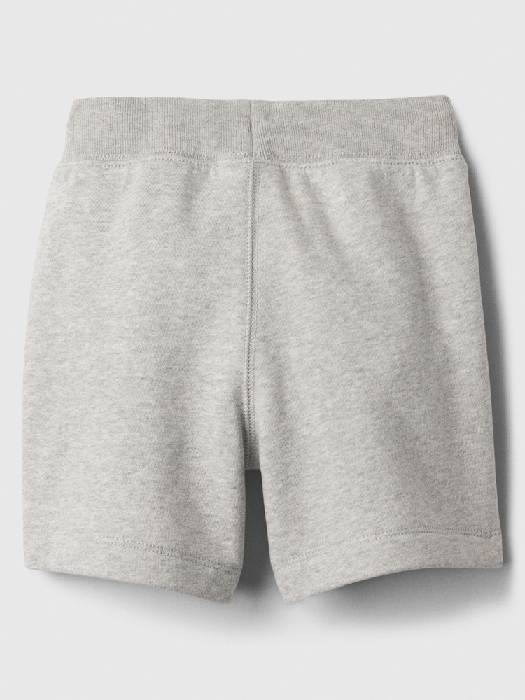 Gap Grey Pull On Logo Baby Jogger Shorts (Newborn-5yrs) - Image 2 of 3 Gap Grey Pull On Logo Baby Jogger Shorts (Newborn-5yrs) - Image 2 of 3