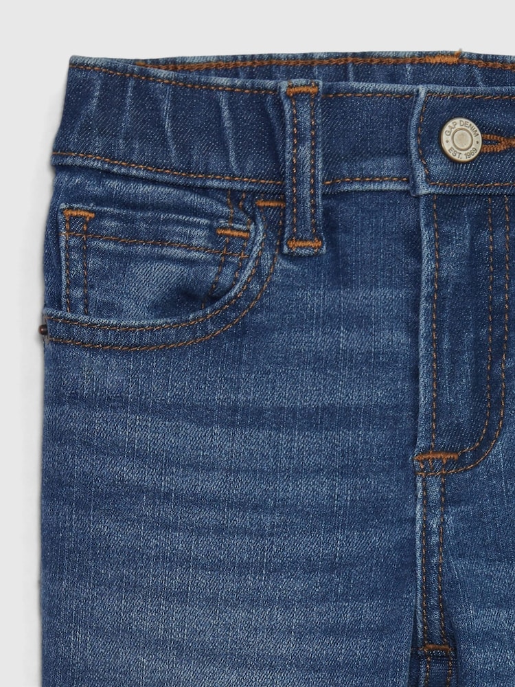 Gap Mid Wash Blue Skinny Stretch Jeans (Newborn-5yrs) - Image 3 of 3