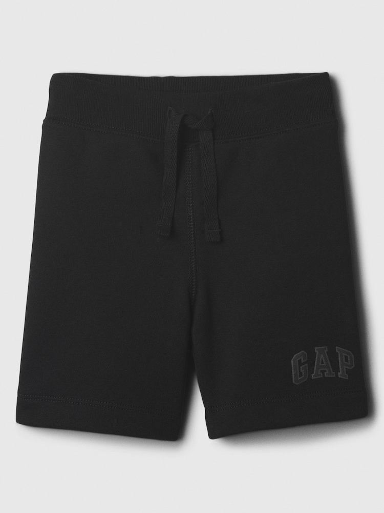 Gap Black Pull On Logo Baby Jogger Shorts (Newborn-5yrs) - Image 1 of 3