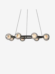 MADE.COM Smoke Grey Pendant Masako Light - Image 1 of 1