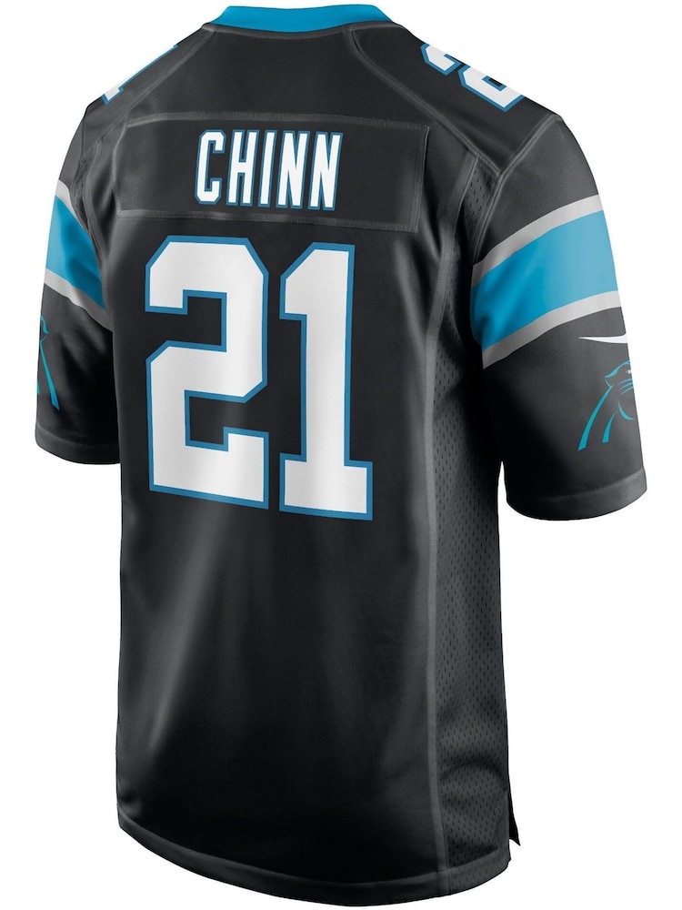 Nike Black Carolina Panthers Home Game Jersey - Jeremy Chinn - Image 3 of 3