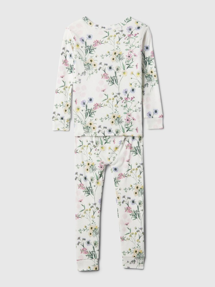 Weiß - Gap Pyjama-Set aus Bio-Baumwolle mit Grafikprint (12Monate–5Jahre) - Bild 2 von 3