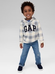 Gap Light Wash Blue Original Straight Fit Distressed Jeans (3mths-5yrs) - Image 1 of 4