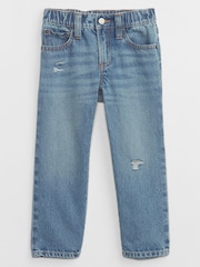 Gap Light Wash Blue Original Straight Fit Distressed Jeans (3mths-5yrs) - Image 2 of 4