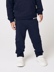 Gap Blue Logo Pull On Fleece-Lined Joggers (Newborn-5yrs) - Image 1 of 7