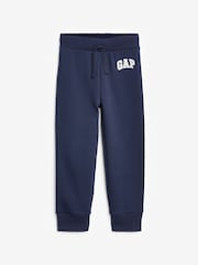 Gap Blue Logo Pull On Fleece-Lined Joggers (Newborn-5yrs) - Image 5 of 7